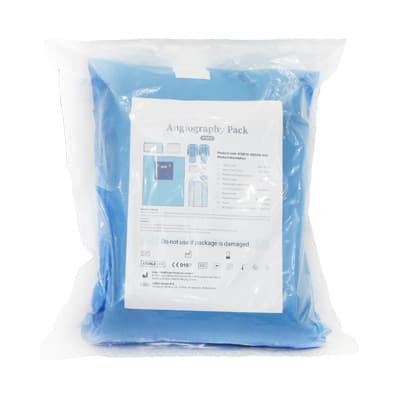 Pack chirurgical vasculaire d’angiographie stérile – usage unique