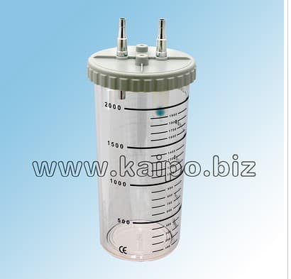 BOCAL D’ASPIRATION  A USAGE MEDICAL AVEC CORPS REGULATEUR — vue 1