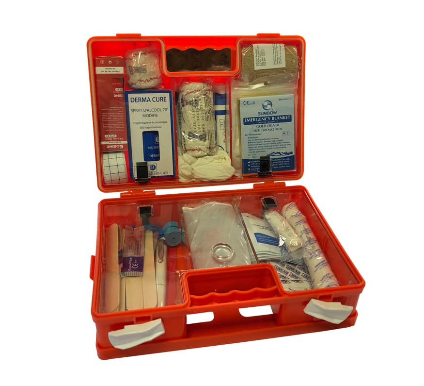 BOITE DE SECOURS EN ABS GARNIE VOIR AUTRE DIMENSION