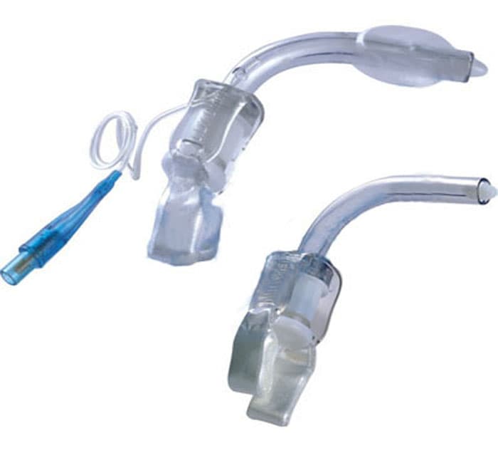 CANULE TRACHEOTOMIE PVC + BALLONNET — vue 1