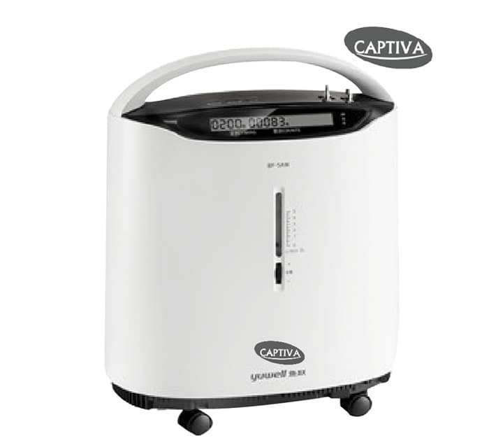 CONCENTRATEUR D’OXYGENE AVEC NEBULISEUR MOBILE – 5L/MIN SÉRIE CAPTIVA — vue 1