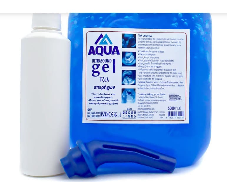 GEL ECHOGRAPHIE 5 KGS AQUA — vue 1