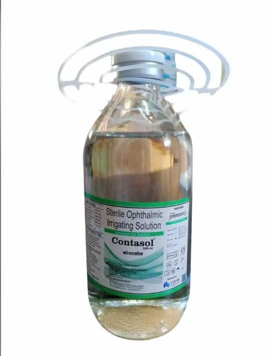 la BSS 500 mL (Flaccon en verre)