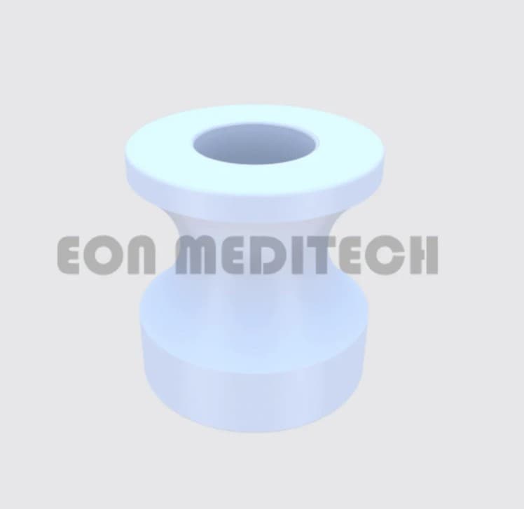 le tube de ventilation  (Shepard-Titanium »), utilisé en ORL — vue 1