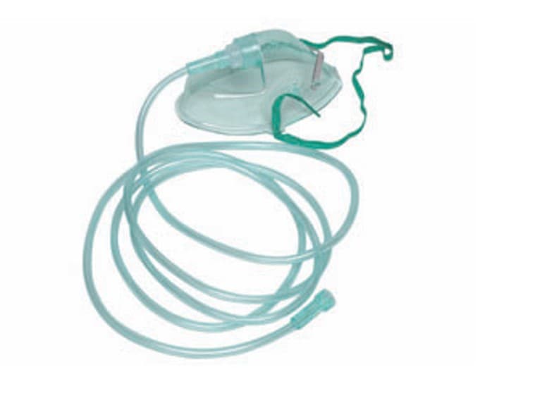 MASQUE A OXYGENE HAUT CONCENTRATION PVC ADULTE / ENFANT — vue 1