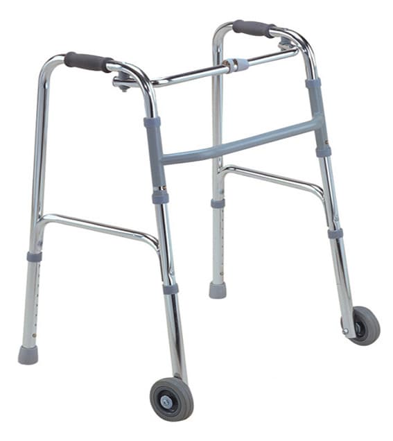DEAMBULATEUR EN ALUMINIUM A 2 ROUES – ADULTE — vue 1
