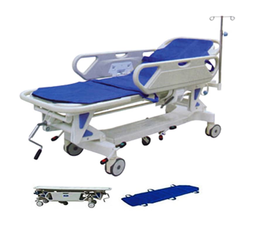 BRANCARD LIT D’URGENCE REANIMAS — vue 2