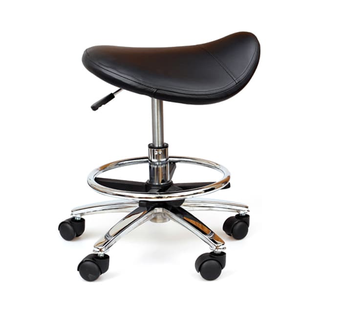 TABOURET ASSISE SELLE ROULANT AVEC CERCEAU — vue 1