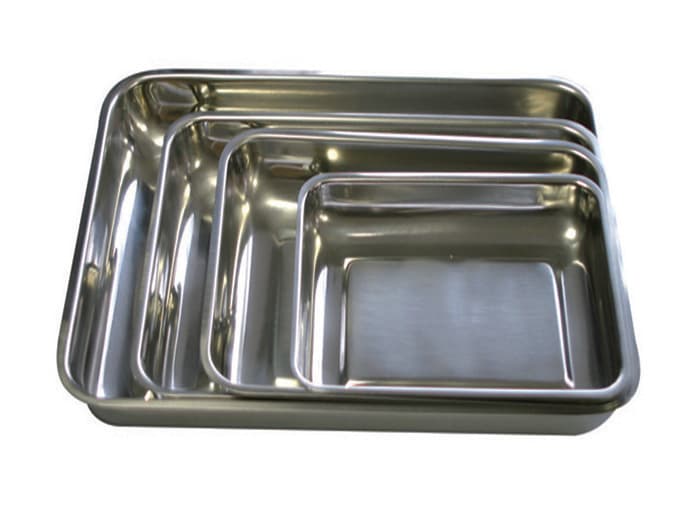 PLATEAUX A INSTRUMENTS EN INOX — vue 1