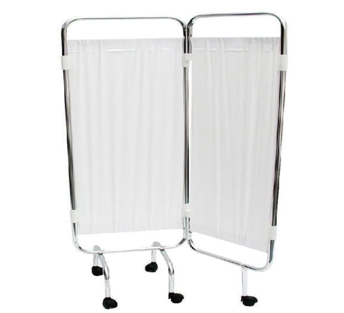 PARAVENT INOX 2 VOLETS — vue 1