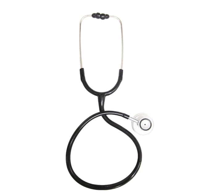 STETHOSCOPE NOIR « HEUER » 2 PAVILLONS — vue 1