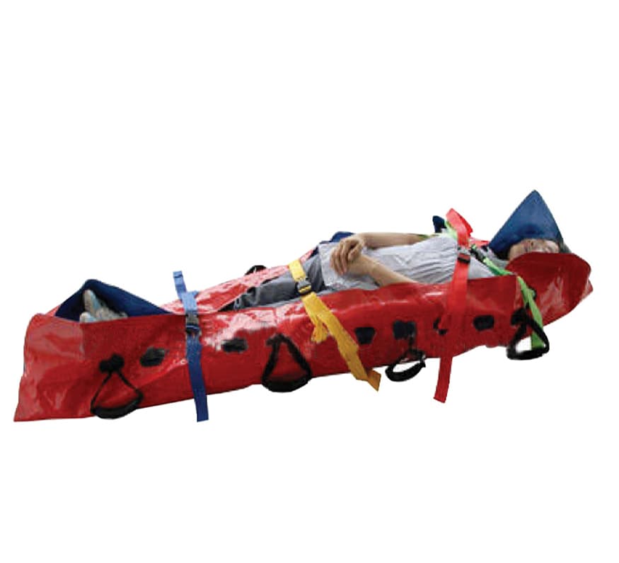 BRANCARD MATELAS COQUILLE A DEPRESSION — vue 2