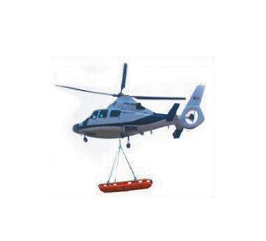 BRANCARD SECOURISME EN PVC HELICO BASKET — vue 2
