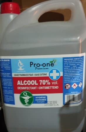 Alcool éthylique désinfectant à 70°
