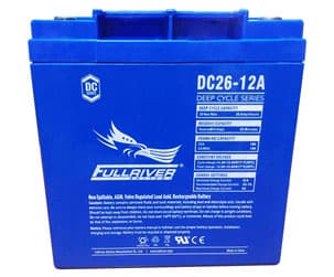 BATTERIE RECHARGEABLE FAUTEUIL ELECTRIQUE 12V/28AMP – PAIRE