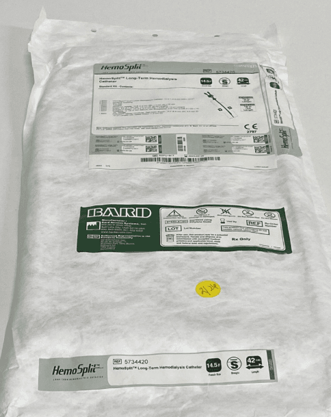 CATHETER TUNNELISE HEMOSPLIT 23/19CM BARD
