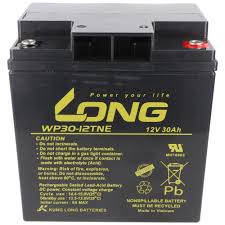BATTERIE RECHARGEABLE FAUTEUIL ELECTRIQUE 12V/30AMP - PAIRE