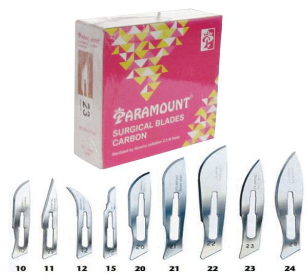 LAMES DE BISTOURI PARAMOUNT - medchariot