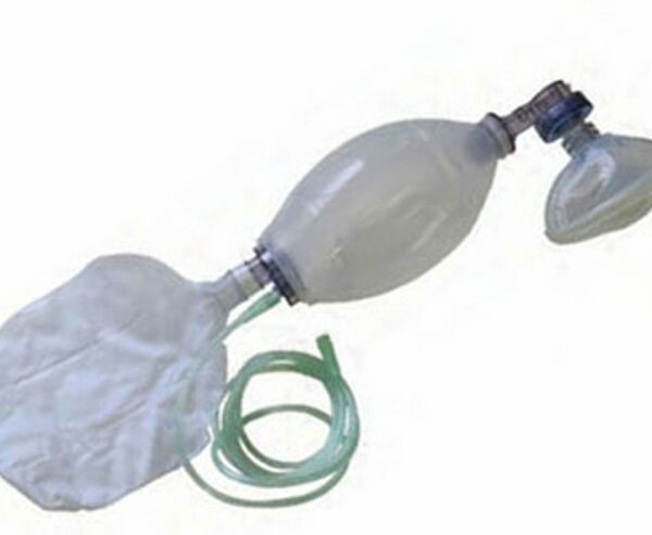 AMBU REANIMATEUR SILICONE ADULTE/ENFANT/NOUVEAU NE
