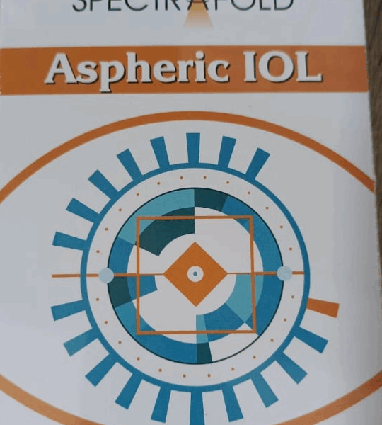 implant intraoculaire asphérique pliable + injecteur