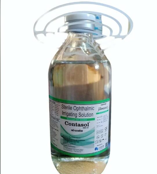 la BSS 500 mL (Flaccon en verre)