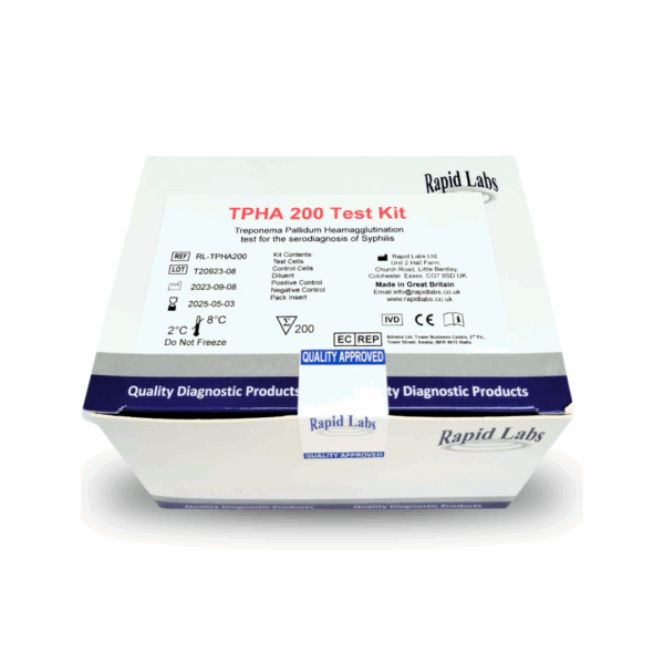 Rapid Labs TPHA Test Kit (200 tests)