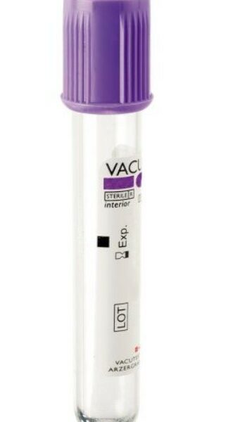 Tube de prélèvement sanguin K3-EDTA 4 ml – Vacutest Violet