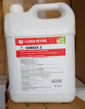 CHRIOX 5 – Désinfectant écologique à large spectre paragerm