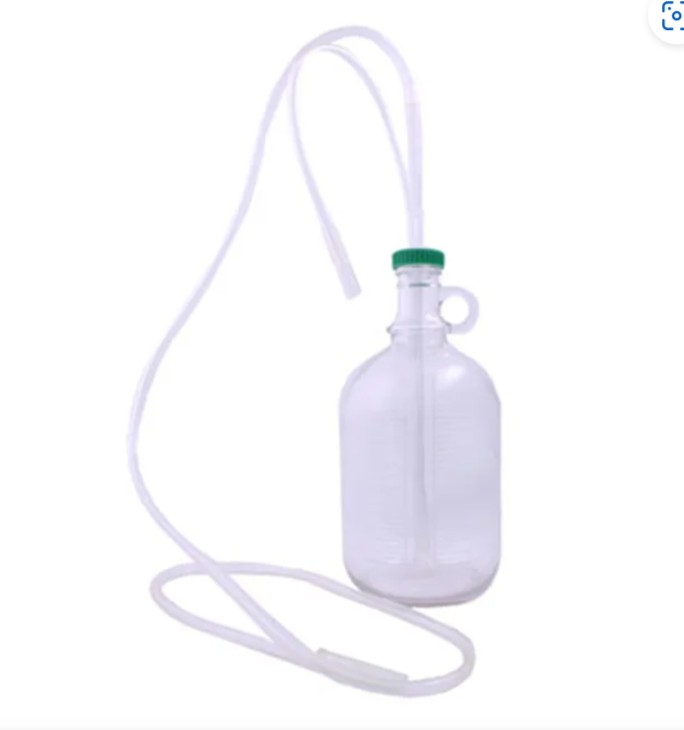 SYSTEME DE DRAINAGE THORACIQUE BOCAL EN VERRE GRENA